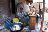 <span style="font-size:14px;">Cooking, Banda Acholi Quarters, Uganda